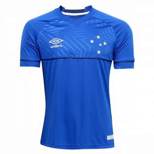 Camiseta Cruzeiro EC Replica Primera Ropa 2018/19 Azul